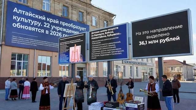 Алтайский край преобразует культуру. 22 учреждения обновятся в 2026 году